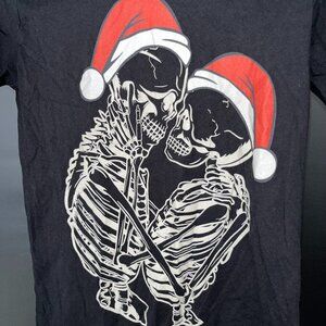 Santa Skeleton Couple